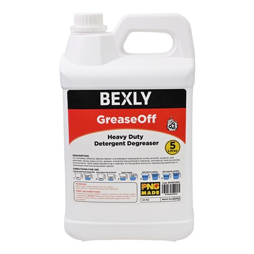 Bexly BXGREASE5L Grease Off Heavy Duty Detergent Degreaser 5L_1 - Theodist